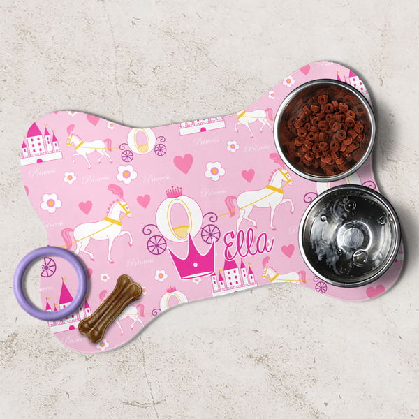 Princess Carriage Dog Bone Shaped Mat Lifestyle