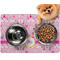 Princess Carriage Dog Food Mat - Small LIFESTYLE