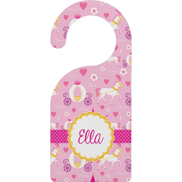 Custom Princess Carriage Door Hanger (Personalized)