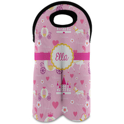 Princess Carriage Wine Tote Bag (2 Bottles) (Personalized)