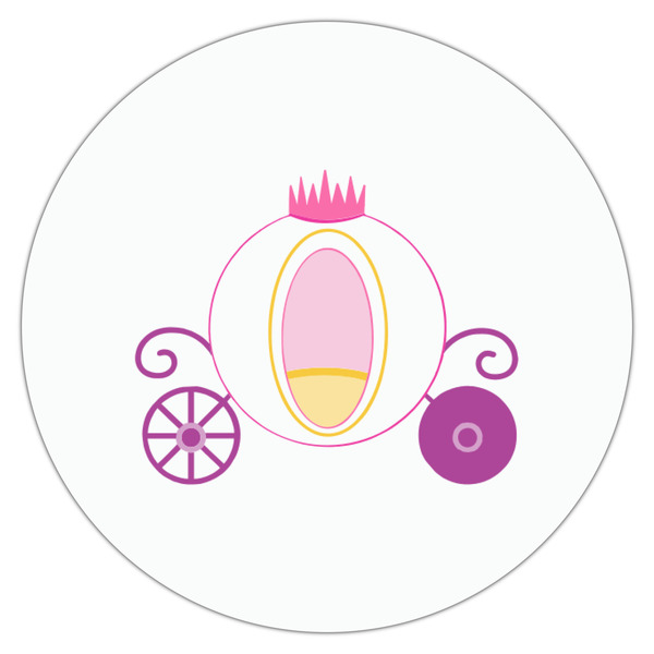 Princess Carriage Drink Topper - Small - Single