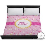 Princess Carriage Duvet Cover - King (Personalized)