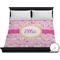 Princess Carriage Duvet Cover - King (Personalized)