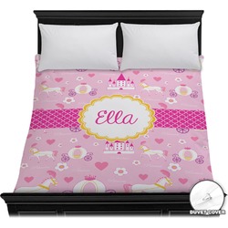 Princess Carriage Duvet Cover - Full / Queen (Personalized)