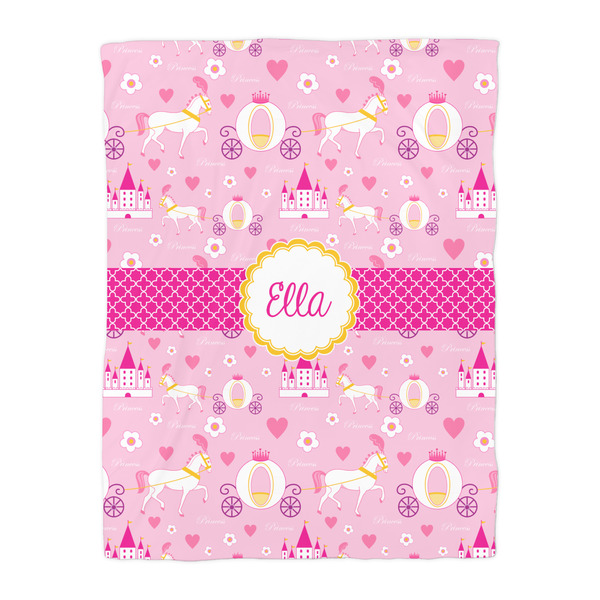 Princess Carriage Duvet Cover - Twin - Front