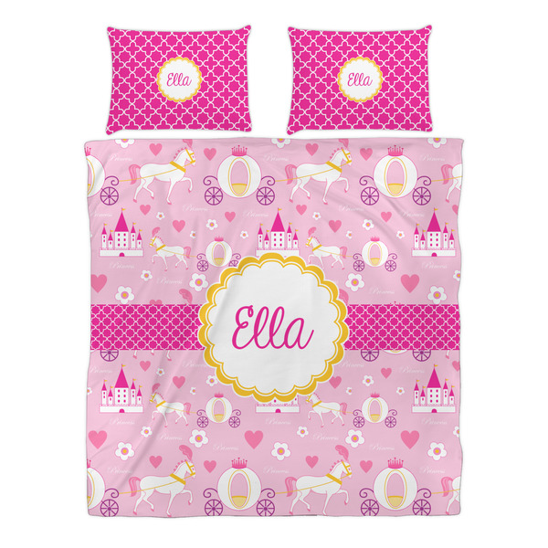 Princess Carriage Duvet cover Set - Queen - Alt Approval