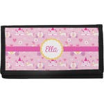 Princess Carriage Canvas Checkbook Cover (Personalized)