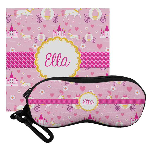Custom Princess Carriage Eyeglass Case & Cloth (Personalized)