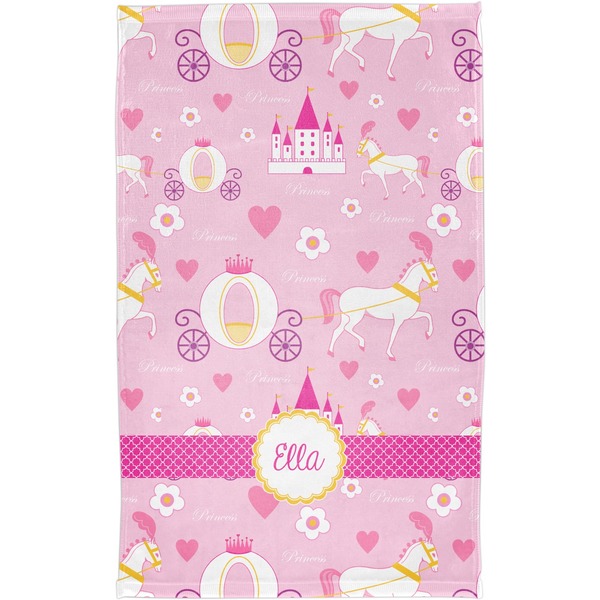 Princess Carriage Finger Tip Towel - Full View