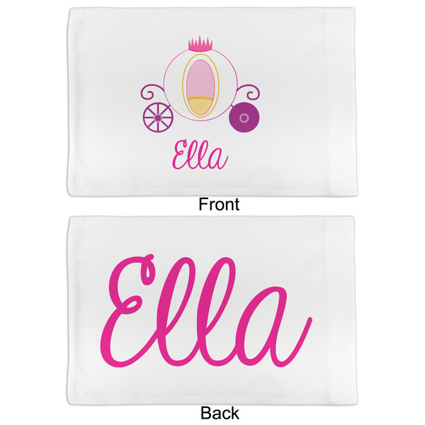 Princess Carriage Full Pillow Case - APPROVAL (partial print)