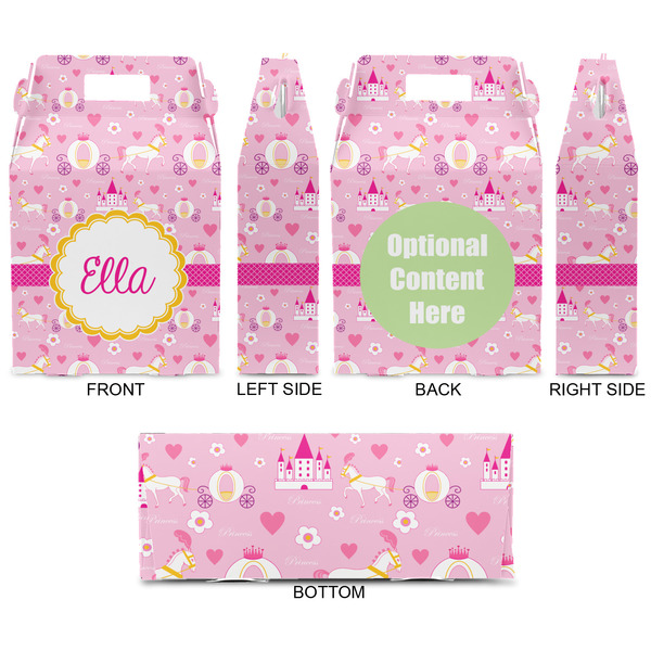 Princess Carriage Gable Favor Box - Approval