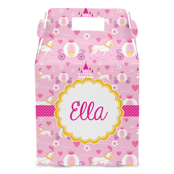 Princess Carriage Gable Favor Box - Front