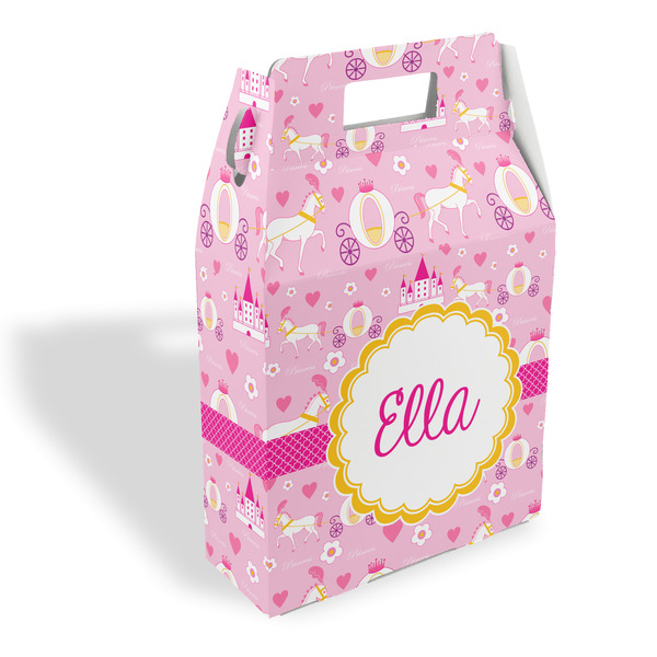Custom Princess Carriage Gable Favor Box (Personalized)