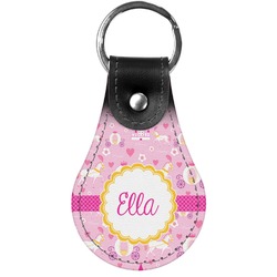 Princess Carriage Genuine Leather Keychain (Personalized)