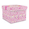 Princess Carriage Gift Boxes with Lid - Canvas Wrapped - Large - Front/Main
