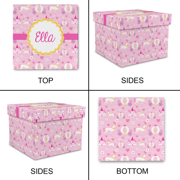 Princess Carriage Gift Boxes with Lid - Canvas Wrapped - X-Large - Approval