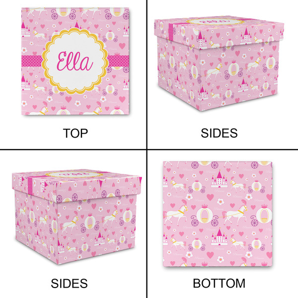 Princess Carriage Gift Boxes with Lid - Canvas Wrapped - XX-Large - Approval