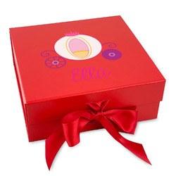 Princess Carriage Gift Box with Magnetic Lid - Red