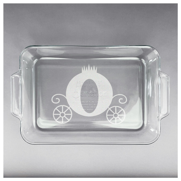 Princess Carriage Glass Baking Dish - APPROVAL (13x9)