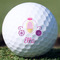 Princess Carriage Golf Ball - Branded - Front