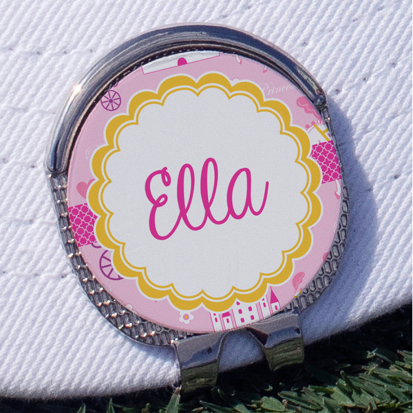 Custom Princess Carriage Golf Ball Marker - Hat Clip