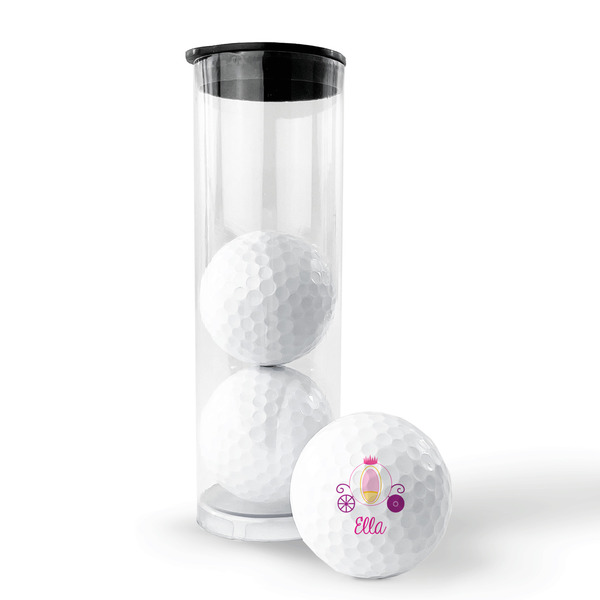 Princess Carriage Golf Balls - Generic - Set of 3 - PACKAGING