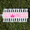 Princess Carriage Golf Tees & Ball Markers Set - Front
