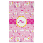 Princess Carriage Golf Towel - Poly-Cotton Blend w/ Name or Text