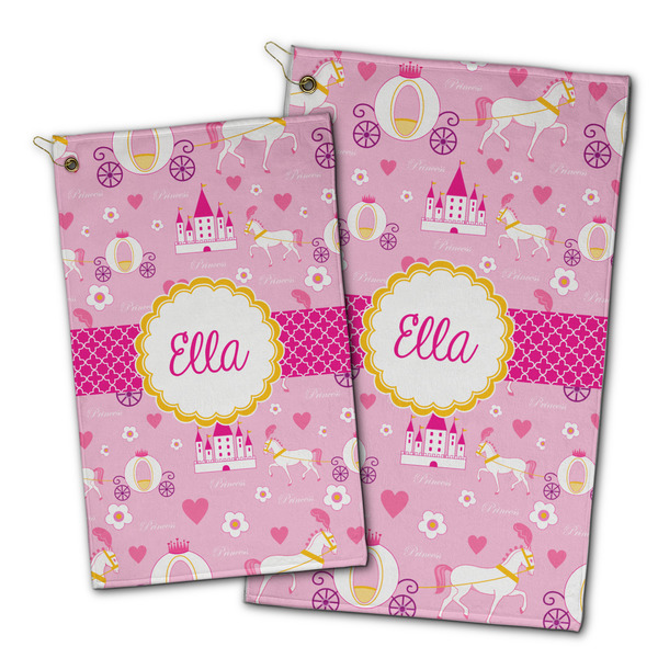 Princess Carriage Golf Towel - PARENT (small and large)