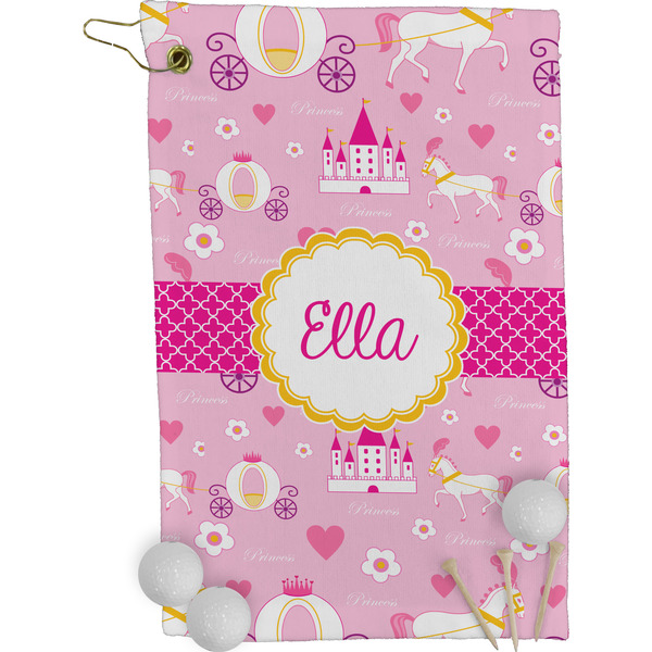 Princess Carriage Golf Towel (Personalized)