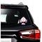 Princess Carriage Graphic Car Decal (On Car Window)