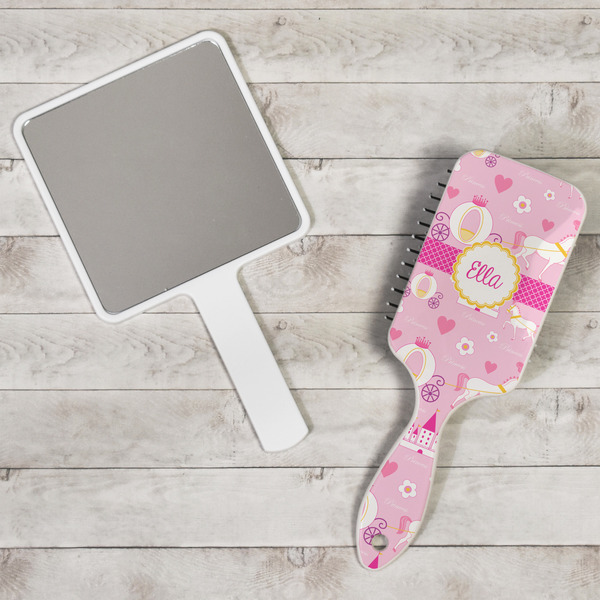 Princess Carriage Hair Brush - In Context