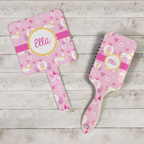 Princess Carriage Hand Mirrors - In Context