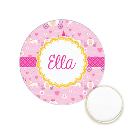 Princess Carriage Printed Cookie Topper - 1.25" (Personalized)
