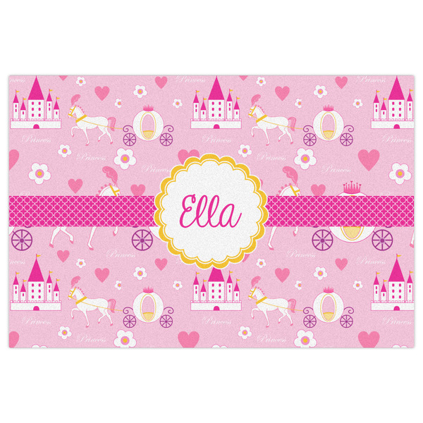 Princess Carriage Indoor / Outdoor Rug - 4'x6' - Front Flat