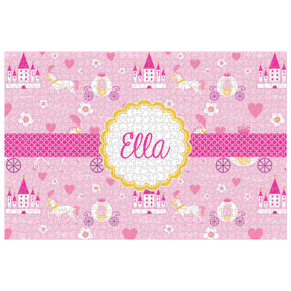 Custom Princess Carriage Jigsaw Puzzle - 1000-piece (Personalized)