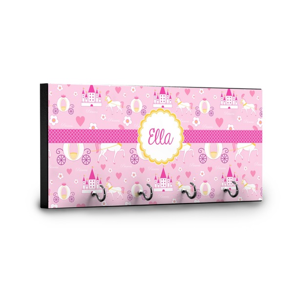 Princess Carriage Key Hanger - Front View with Hooks