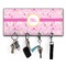 Princess Carriage Key Hanger w/ 4 Hooks w/ Name or Text