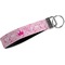 Princess Carriage Webbing Keychain FOB with Metal