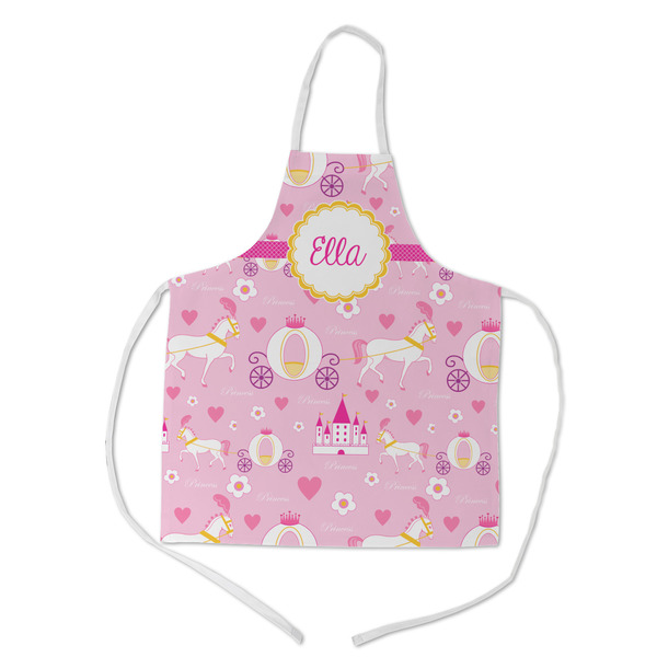Custom Princess Carriage Kid's Apron w/ Name or Text