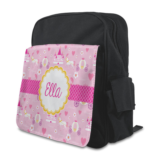 Custom Princess Carriage Preschool Backpack (Personalized)