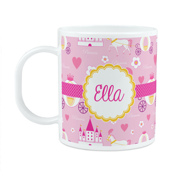 Custom Princess Carriage Plastic Kids Mug (Personalized)