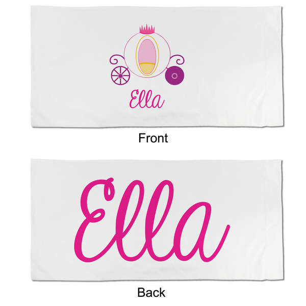 Princess Carriage King Pillow Case - APPROVAL (partial print)