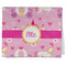 Princess Carriage Kitchen Towel - Poly Cotton w/ Name or Text