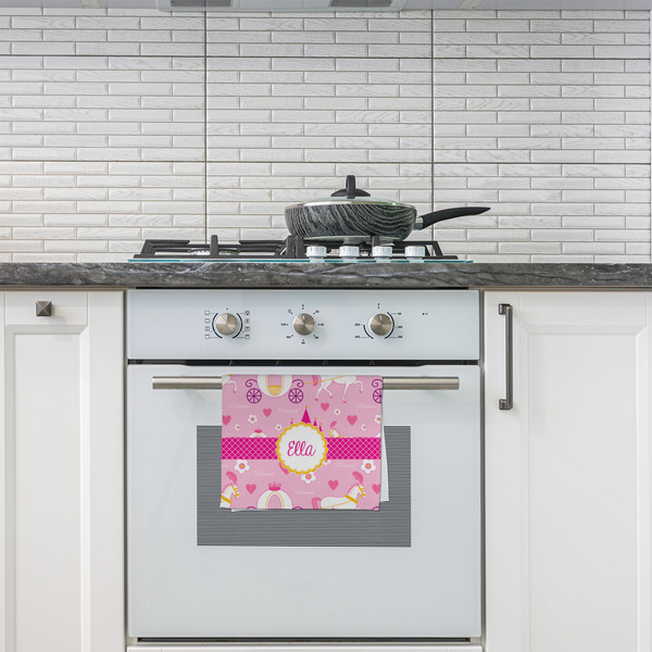 Princess Carriage Kitchen Towel - Poly Cotton - Lifestyle