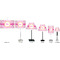 Princess Carriage Lamp Full View Size Comparison