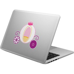 Princess Carriage Laptop Decal (Personalized)