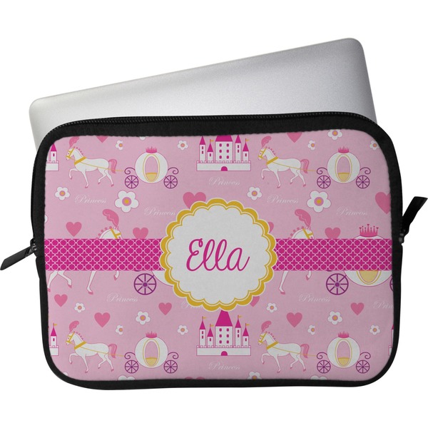 Custom Princess Carriage Laptop Sleeve / Case (Personalized)