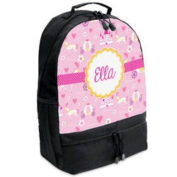 Princess Carriage Backpacks - Black (Personalized)