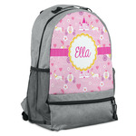 Princess Carriage Backpack - Grey (Personalized)